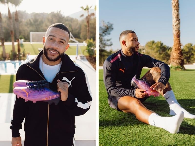 PUMA công bố Memphis Depay trở thành đại sứ toàn cầu mới